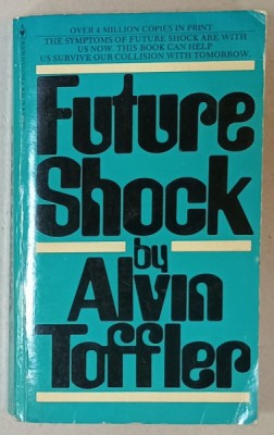 FUTURE SHOCK by ALVIN TOFFLER , 1978 foto