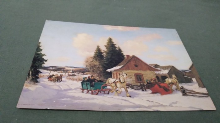 CARTE POSTALA FELICITARE CIRCULATA