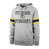 Pittsburgh Penguins hanorac de bărbați cu glugă Double Block &rsquo;47 Sleeve Stripe Hood - M