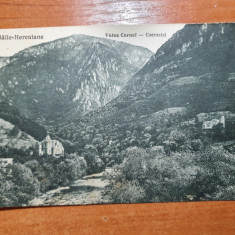 carte postala necirculata baile herculane anul 1929 - csernatal