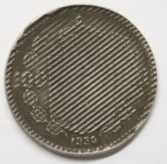 100 LEI 1936 DEMONETIZATA . LINII SI CERCURI .