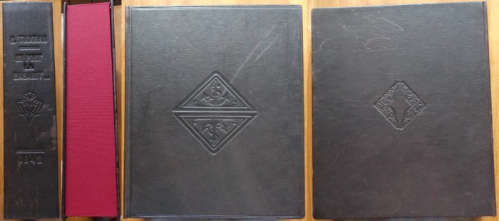 Radu Tudoran, Un port la rasarit, 1942 , tiraj 150 exemplare, legatura bibliofila, integral piele si cutie piele, litografii de Lucia Dem. Balacescu