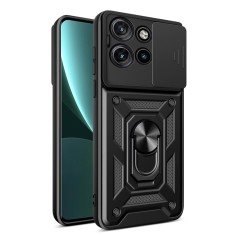 Husa Motorola Edge 50 Neo protectie camera Asteroid GSM CamShield Series, negru