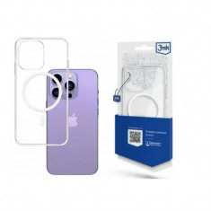 Husa Cover 3MK MagCase pentru iPhone 14 Pro Max Transparent