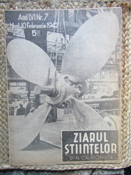 Ziarul Ştiinţelor şi al Călătoriilor nr.7/1942