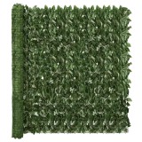 VidaXL Paravan de balcon, frunze verde &icirc;nchis, 600x150 cm