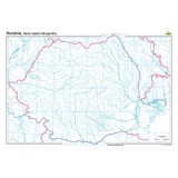 Romania. Harta retelei hidrografice 140x100 cm CR-3095B