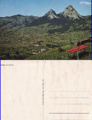 Elvetia-Schwyz mit Mythen foto
