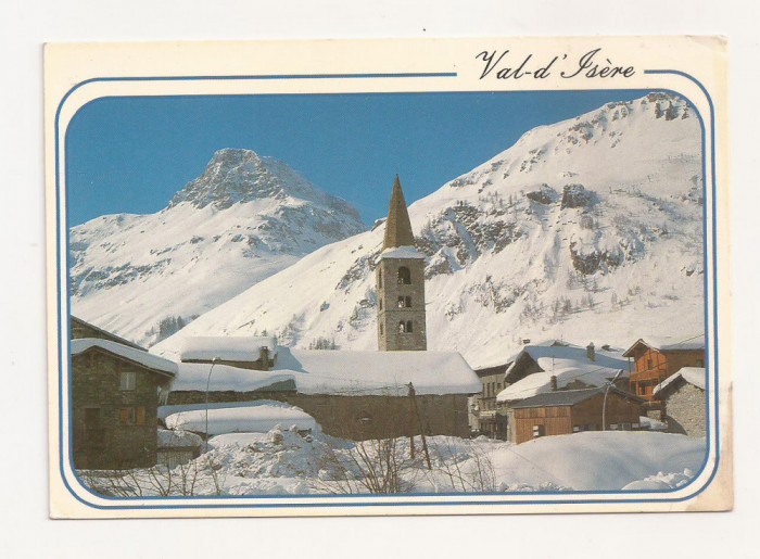 FA9 - Carte Postala- FRANTA - Val-d&#039;Isere ( Hte Savoie), necirculata