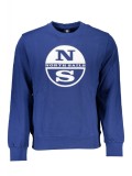 Cumpara ieftin Bluza barbati, cu imprimeu cu logo, Regular fit, albastru (Marime: XL), North Sails