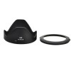 Parasolar JJC LH-DC100 + Adaptor Filtru FA-DC67B Canon PowerShot G3 X, SX70 HS, SX60 HS, SX50 HS, SX40 HS, SX30 IS, SX20 IS, SX530 HS, SX520 HS