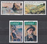 Guernsey 1974 - Picturi de Renoir, MNH