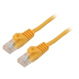 Cabluri patch U/UTP 6 litat CCA PVC portocalie 1,5m 26AWG 1buc.