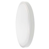 Plafoniera 18w ip44 4000k alb neutru - alb