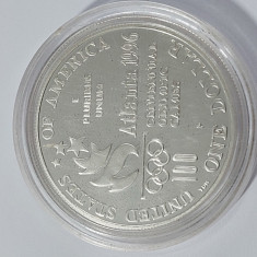 Moneda argint 1 dolar 1996-P paralimpic Atlanta USA(39)