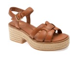 Sandale CLARKS maro, COLEDALE STRAP, din piele naturala