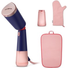 Aparat de calcat vertical portabil Philips STH5030/20 Seria 5000, 1300W, debit de abur 24 g/min, rezervor de apa 120 ml + rezervor suplimentar 200 ml,