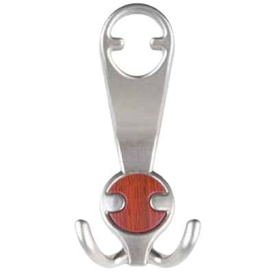 Cuier mare, din metal cu plastic OZS Nr. 3023, mahon foto