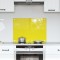 vidaXL Spate de bucătărie Galben 70 x 50 x 0.6 cm sticlă securizată 42001251