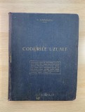 Codurile uzuale - C. Hamangiu