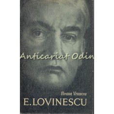 E. Lovinescu - Ileana Vrancea - Critic Literar