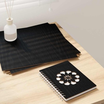 vidaXL Panouri de decor 12 pcs Stejar negru 30 x 30 x 0.3 cm 885617 foto