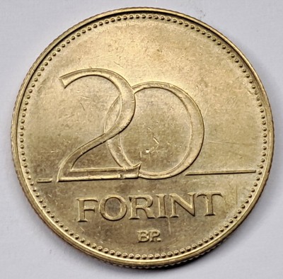 Ungaria, 20 Forint 2017 foto