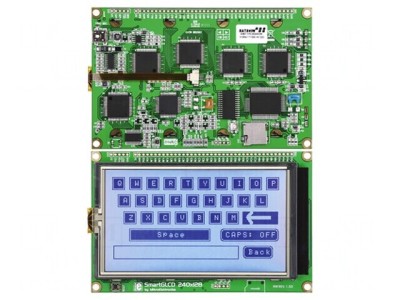 Kit Dezvoltare Microchip PIC18F87K22 SMARTGLCD 240x128 foto