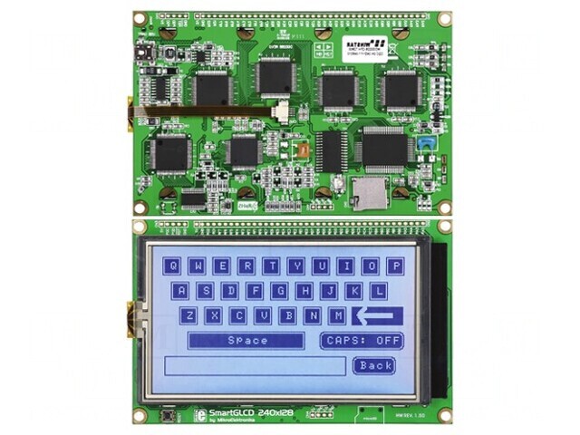 Kit Dezvoltare Microchip PIC18F87K22 SMARTGLCD 240x128