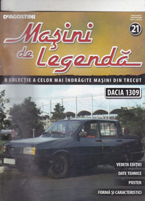 bnk ant Revista Masini de legenda 21 - Dacia 1309 foto