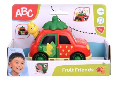 ABC FRUIT FRIENDS MASINUTA CAPSUNA 12CM SuperHeroes ToysZone foto
