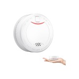 Detector de fum cu baterie de 10 ani - senzor fotoelectric, aprobat VDs și LPCB, certificat DIN EN 14604