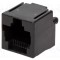 Conector RJ45 soclu drept 8 pini 8p8c THT TE Connectivity 16,51mm