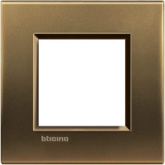 Rama Ornament 2M metal Living Light Bticino Bronz LNA4802BZ foto