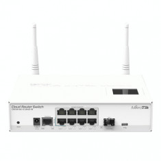 Cloud Router Switch 8 x Gigabit, 1 x SFP - Mikrotik CRS109-8G-1S-2HnD-IN SafetyGuard Surveillance foto