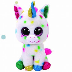 Jucarie de plus TY 15 cm Boos Harmonie Unicorn cu buline foto