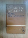 n1 Charles Dickens - Note din America
