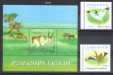UZBEKISTAN 2014 Fauna, serie neuzata, MNH
