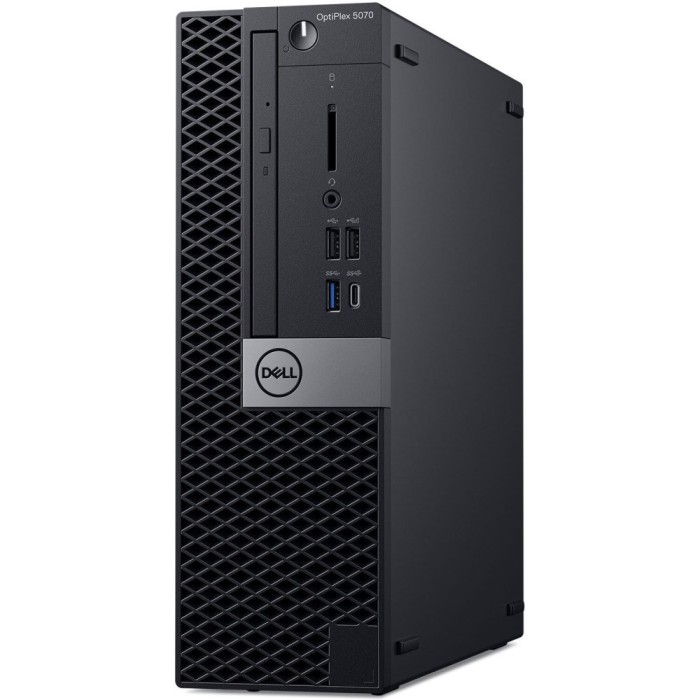 Calculator Dell Optiplex 5070, Desktop SFF, Intel Core i7 8700 3.2 GHz; Fara Memorie Ram; 1 TB SSD SATA NOU; Windows 11 Pro; 12 Luni Garantie, Refurbi