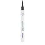 Korres Liquid Color Eyeliner eyeliner rezistent la apă tip cariocă culoare 01 Black 1 ml