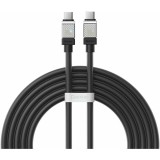 Cablu alimentare si date Baseus, Fast Charging Data Cable pt. smartphone, USB Type-C (T) la USB Type-C (T), E-marker, 100W, 2m, negru