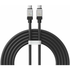 Cablu alimentare si date Baseus, Fast Charging Data Cable pt. smartphone, USB Type-C (T) la USB Type-C (T), E-marker, 100W, 2m, negru