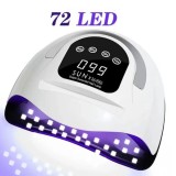 LED lampa na g&eacute;lov&eacute; nechty s USB k&aacute;blom, biela -36W, INGINAILS