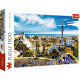 Puzzle 1500 piese - Park Guell Barcelona | Trefl