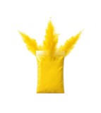 Pudra Holi PPI pentru petreceri, Non-toxic, 70 g-Culoare Galben
