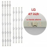 Set barete led , Televizor LG 47 inch , 8 barete cu 4 si 5 led-uri