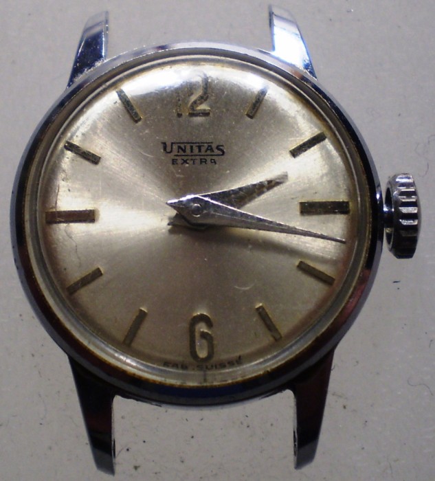 K.315 CEAS MECANIC DE DAMA UNITAS EXTRA 17 JEWELS SWISS MADE DEFECT