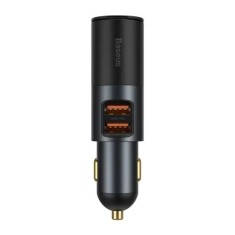 Incarcator bricheta auto Baseus CCBT-D0G Share Together 2x USB Output 5V 3A 1x bricheta auto total output 120W gri