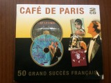 Cafe de paris fleur de paris 50 Grands Succes Francais 2CD disc muzica usoara NM, Pop