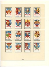 ROMANIA.1980/84 ALBUM LINDNER. Colectie timbre nestampilate